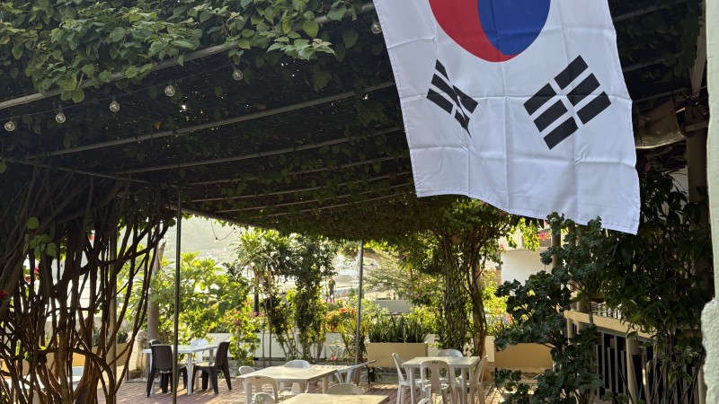 리조트 입구 ~~