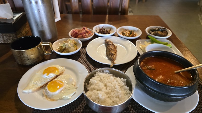 송오브조이 아침식단 !!
